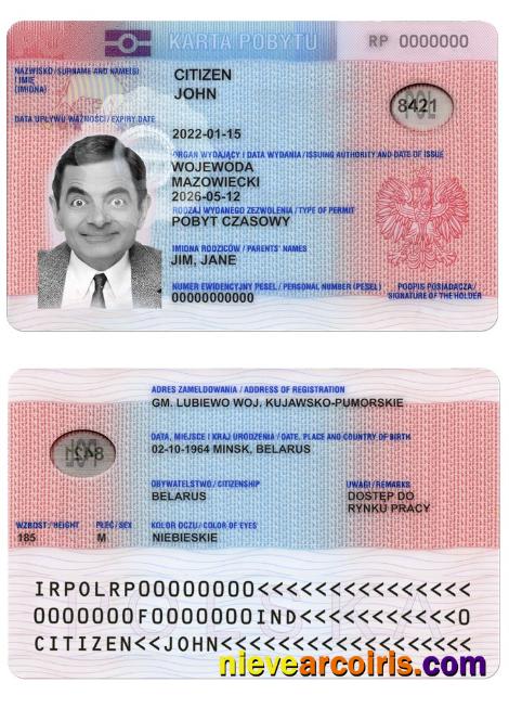 POLAND residence permit